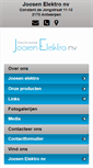 Mobile Screenshot of joosenelektro.info